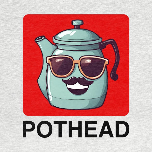 Pothead | Coffee Pot Pun by Allthingspunny